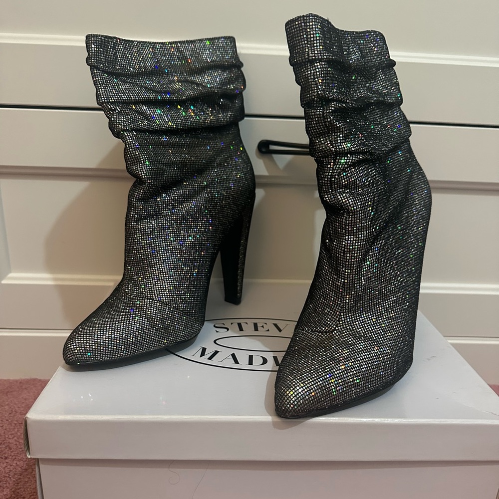 Steve Madden sparkly heels